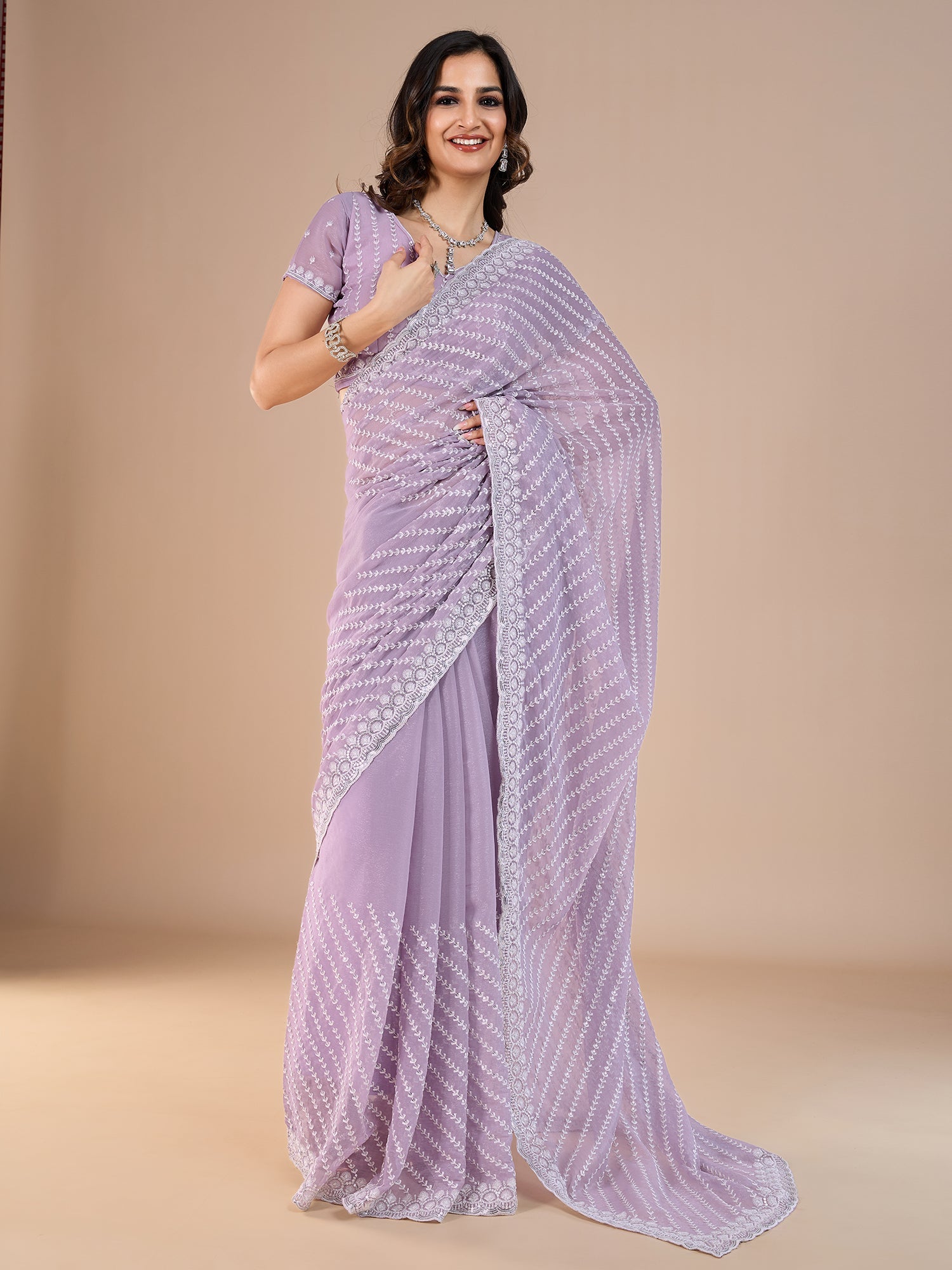 Mustard and Pink Silk Blend Heritage Banarasi Style Zari Woven Saree - Ressa
