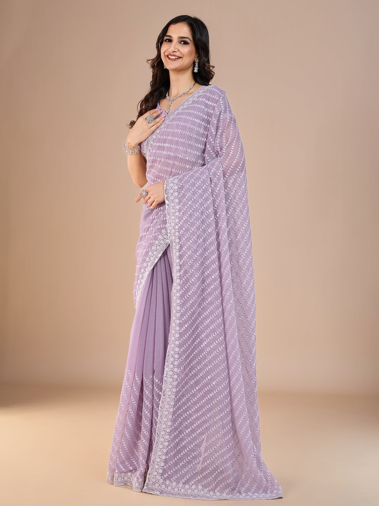 Mustard and Pink Silk Blend Heritage Banarasi Style Zari Woven Saree - Ressa