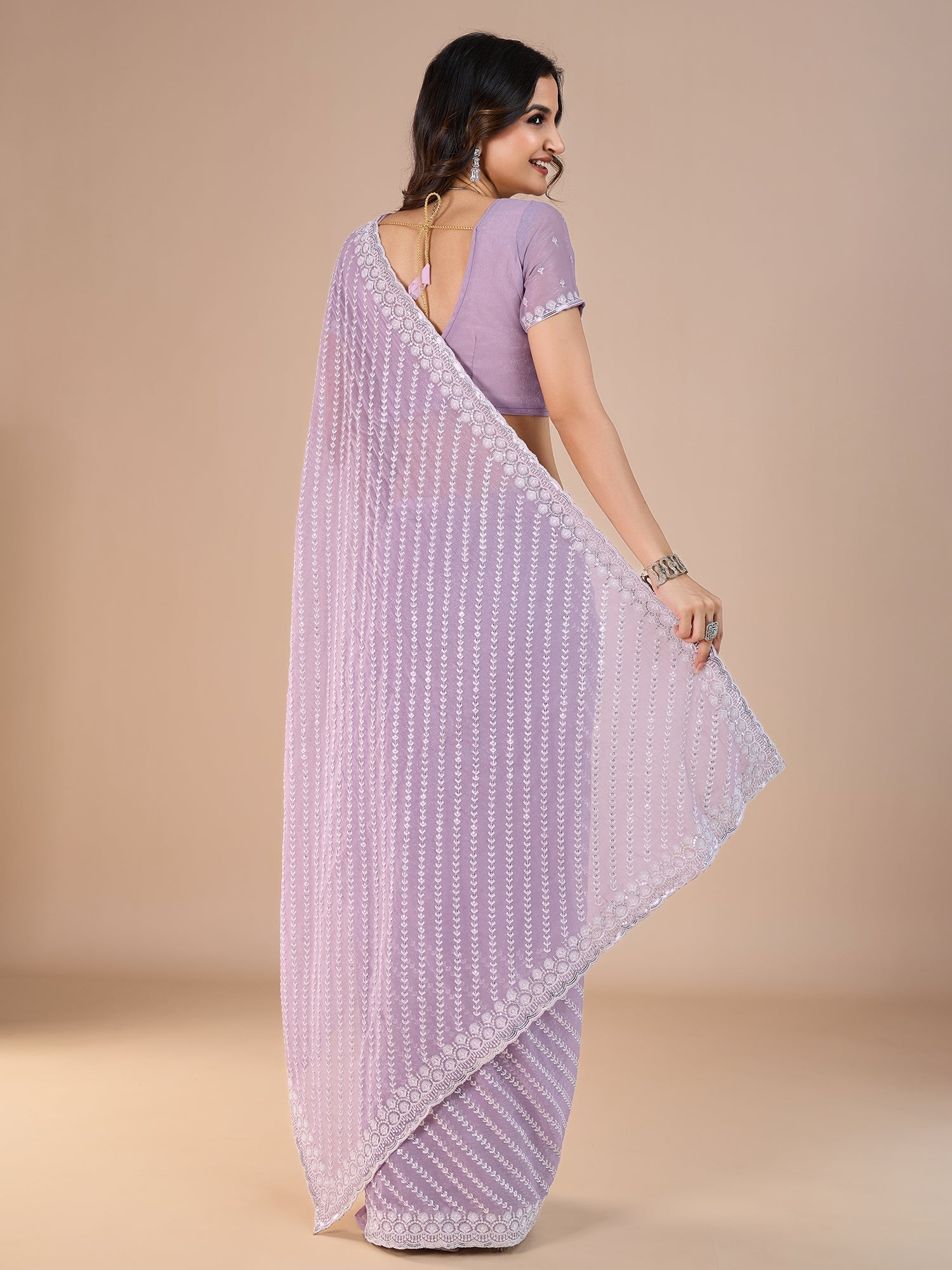 Mustard and Pink Silk Blend Heritage Banarasi Style Zari Woven Saree - Ressa