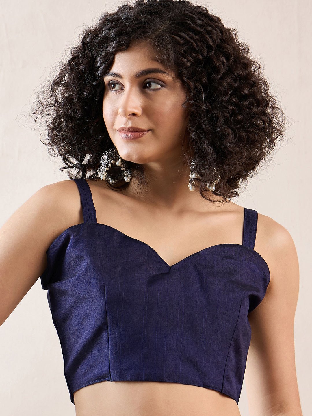 Navy Blue Tie Dye Printed Saree - Ressa
