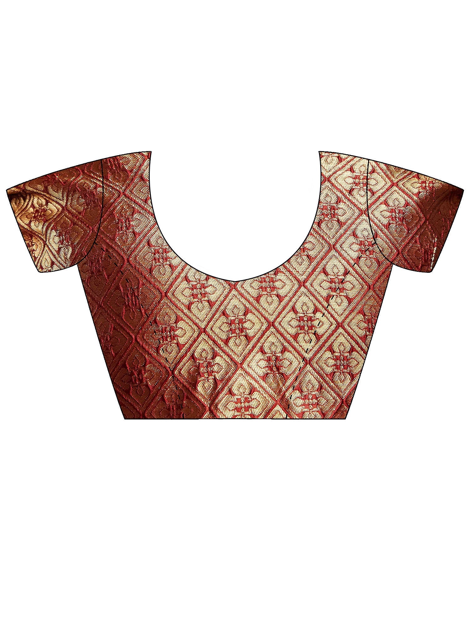 Off-White Banarasi Silk Heritage Zari Weave Saree - Ressa
