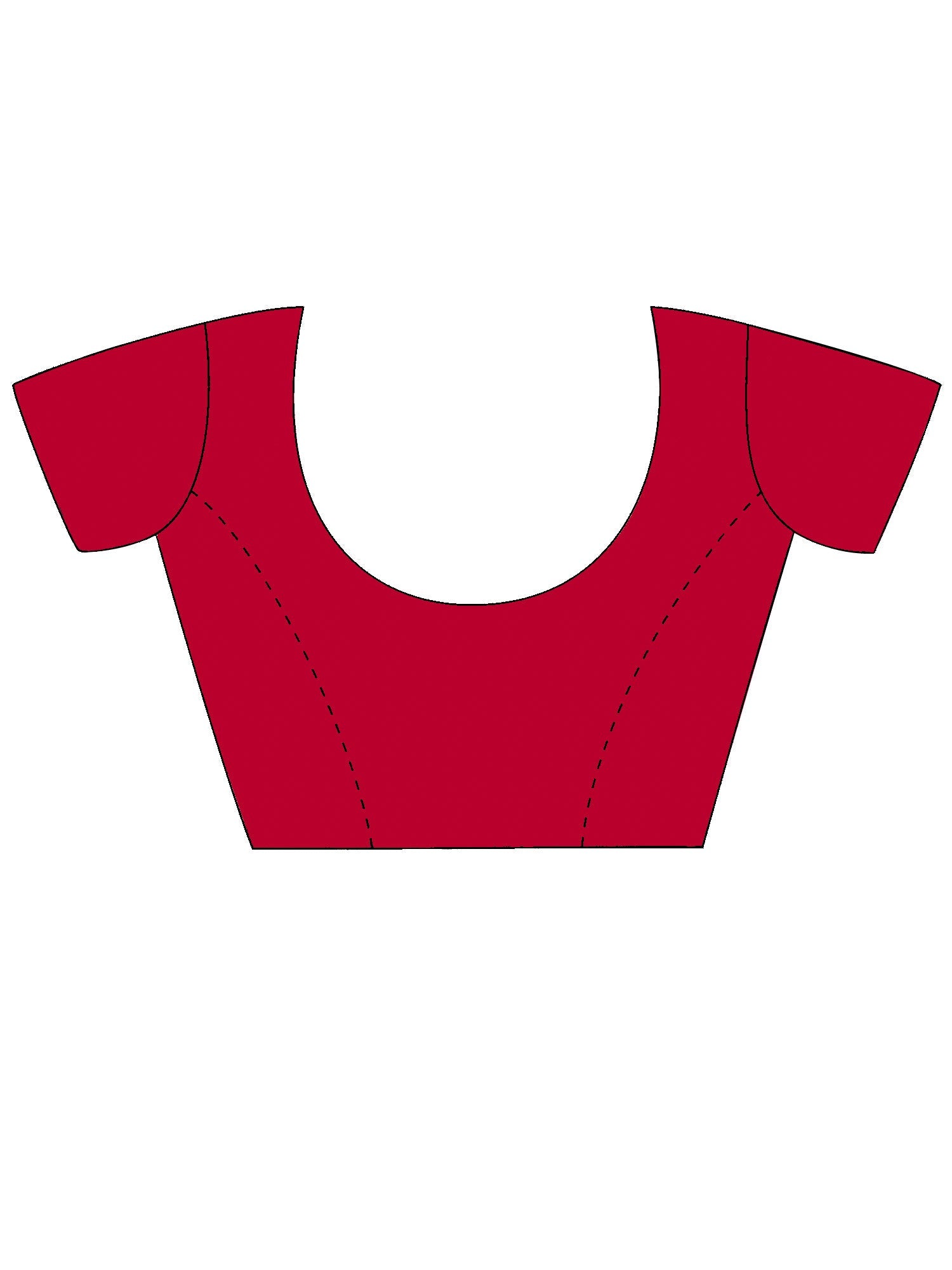 Off-White & Red Silk Saree with Hamsa Blouse - Ressa