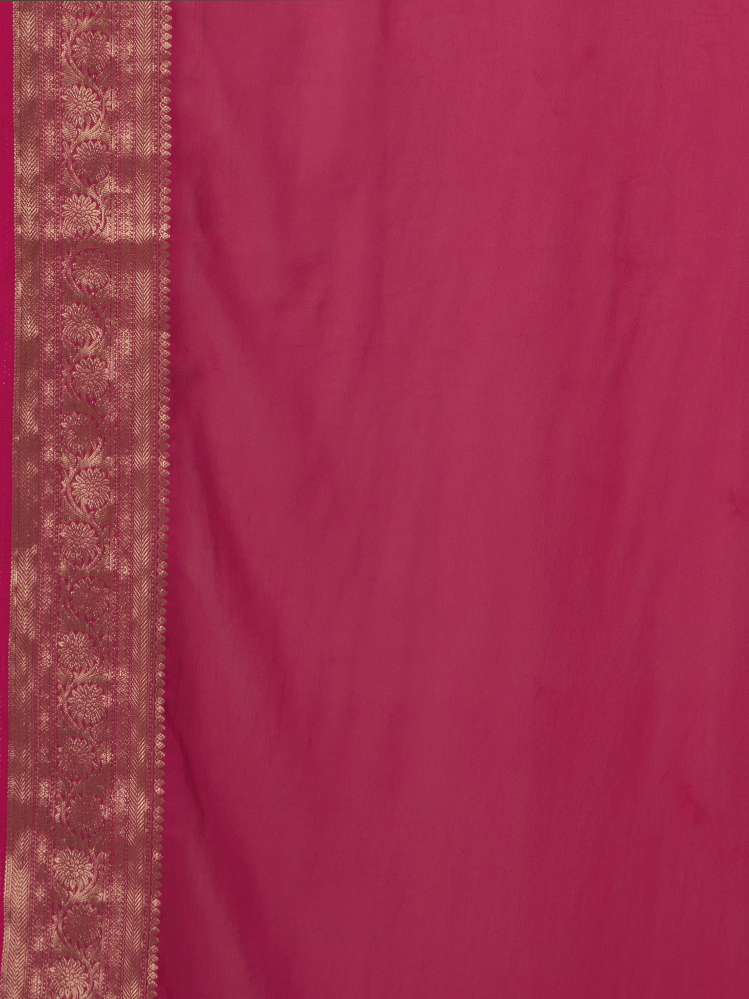 Pink Floral Georgette Saree - Ressa