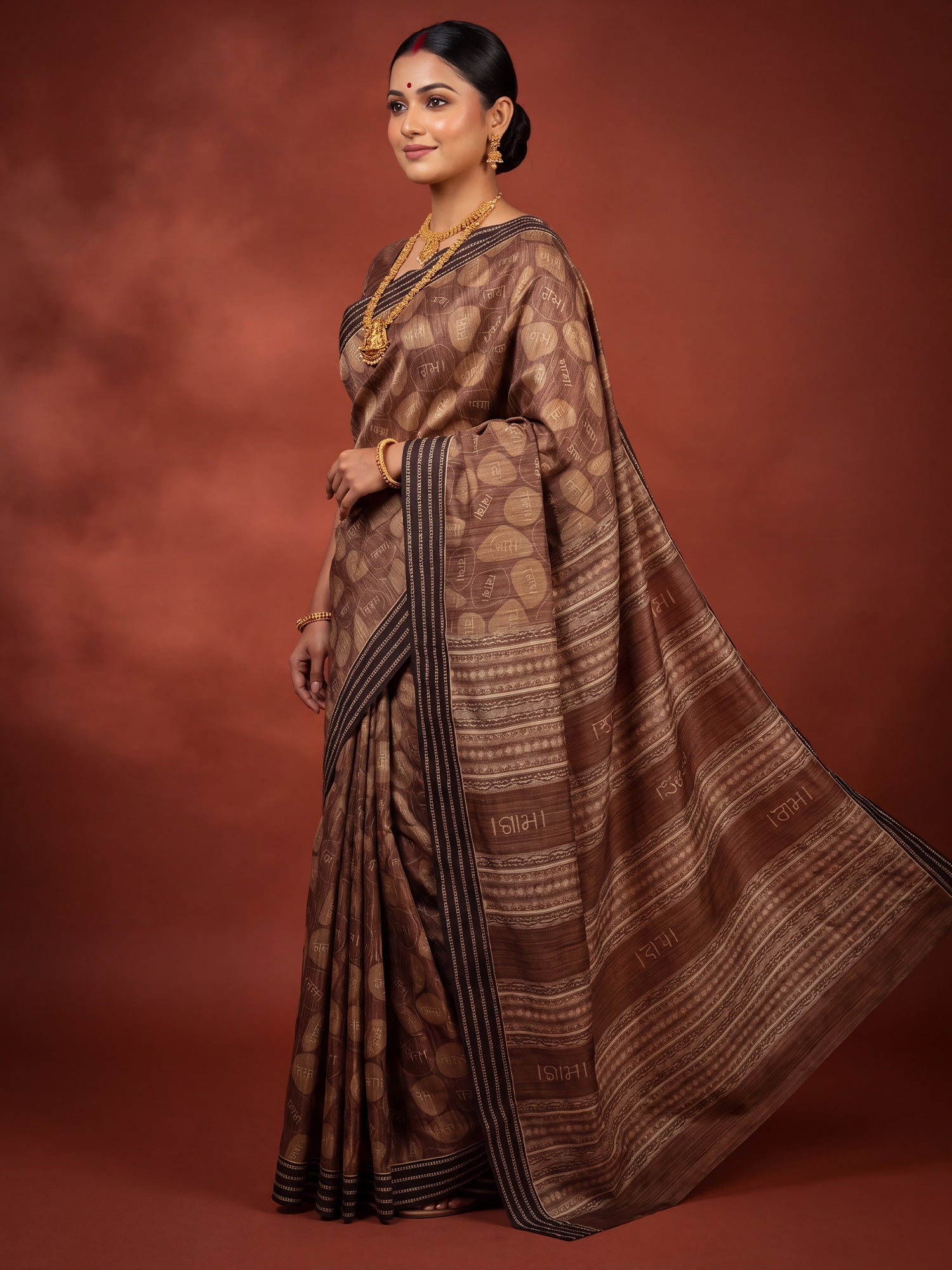 Premium Cotton&nbsp;Saree with Zari Stripes - Ressa