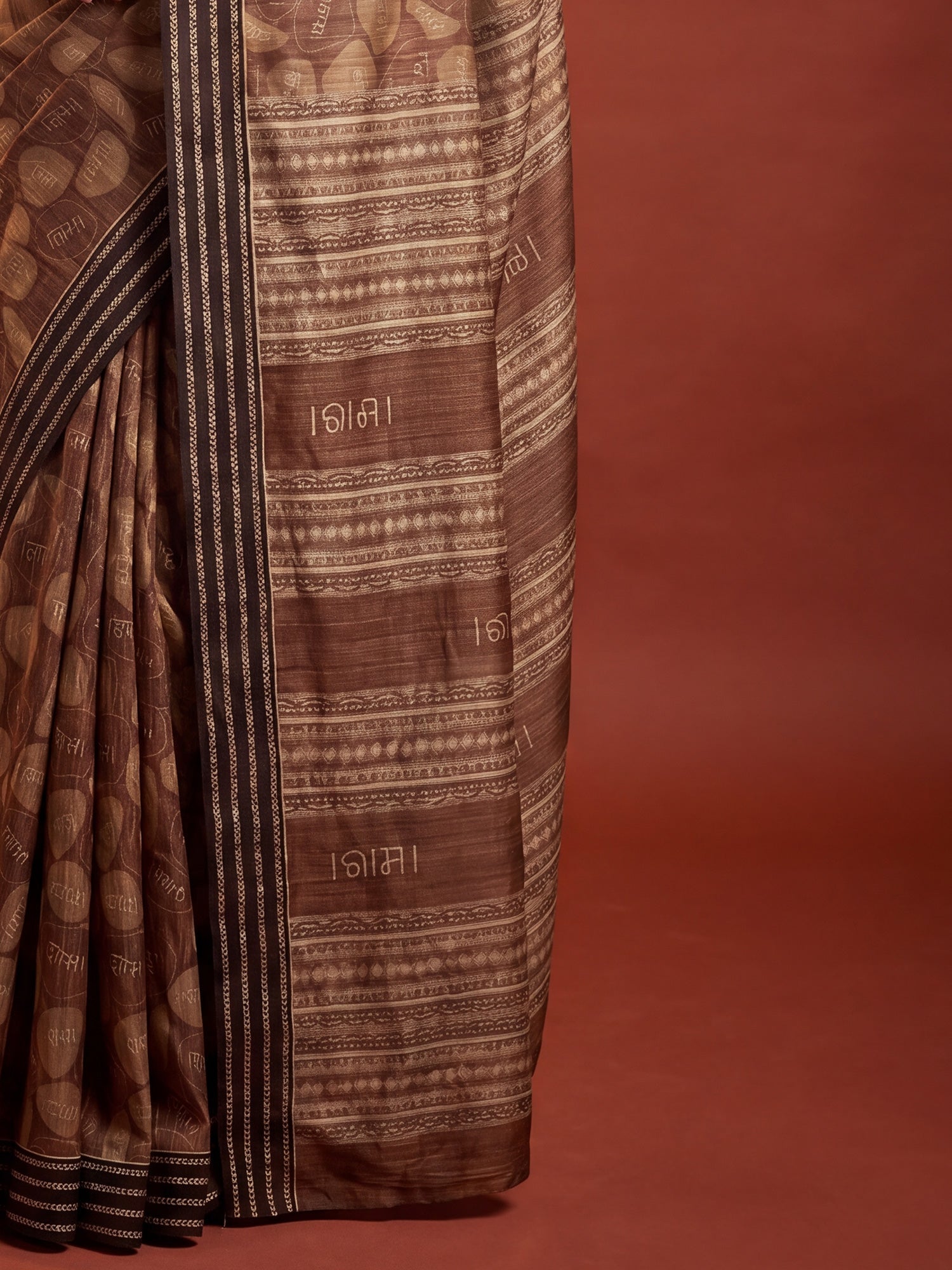 Premium Cotton&nbsp;Saree with Zari Stripes - Ressa