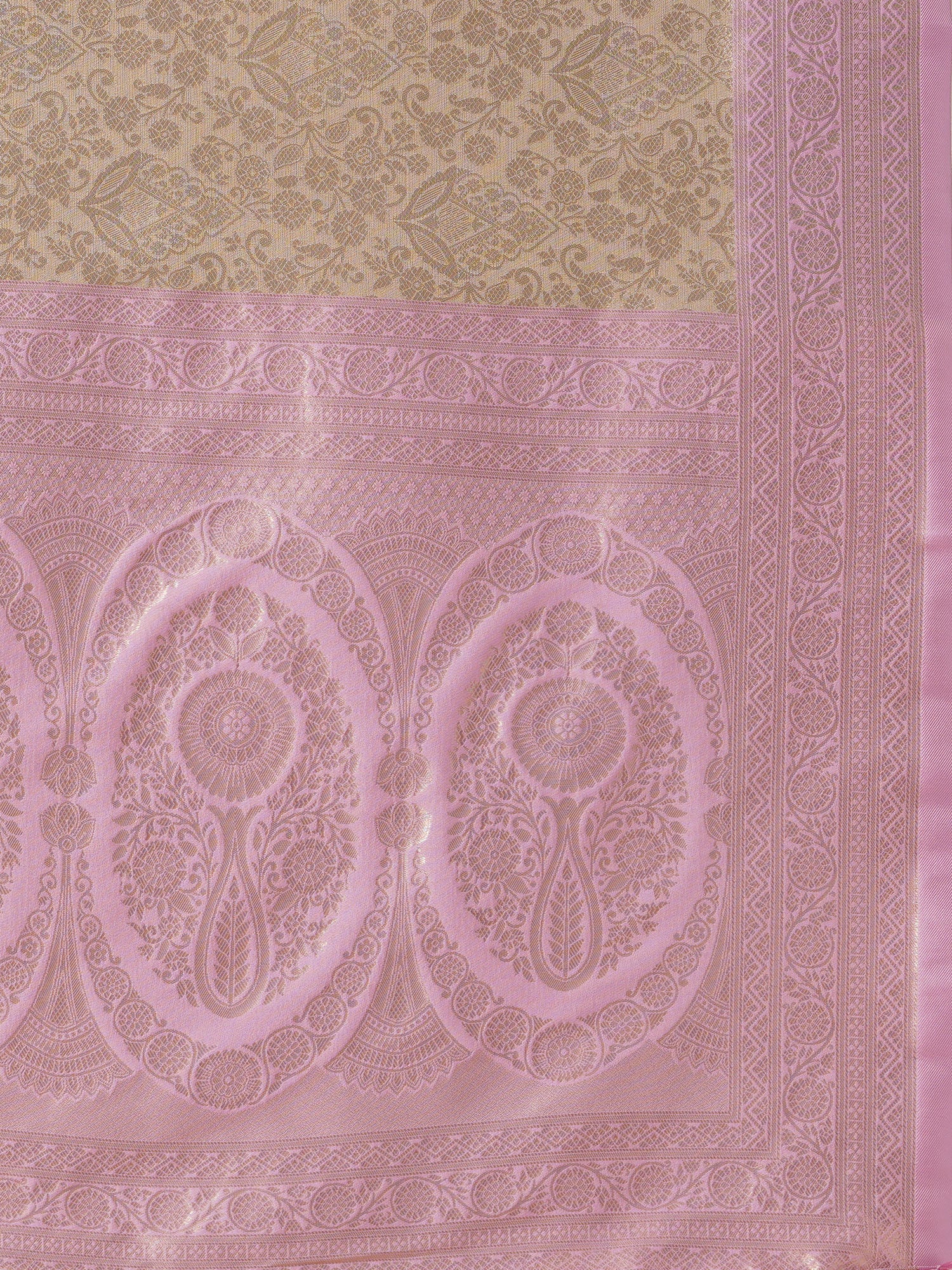 Purple Jari Silk Kanjivaram Saree - Ressa