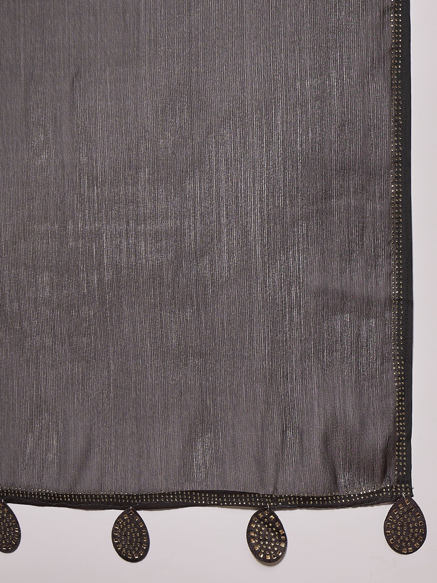 Ready to Wear Coffee and Mauve Chiffon Saree - Ressa