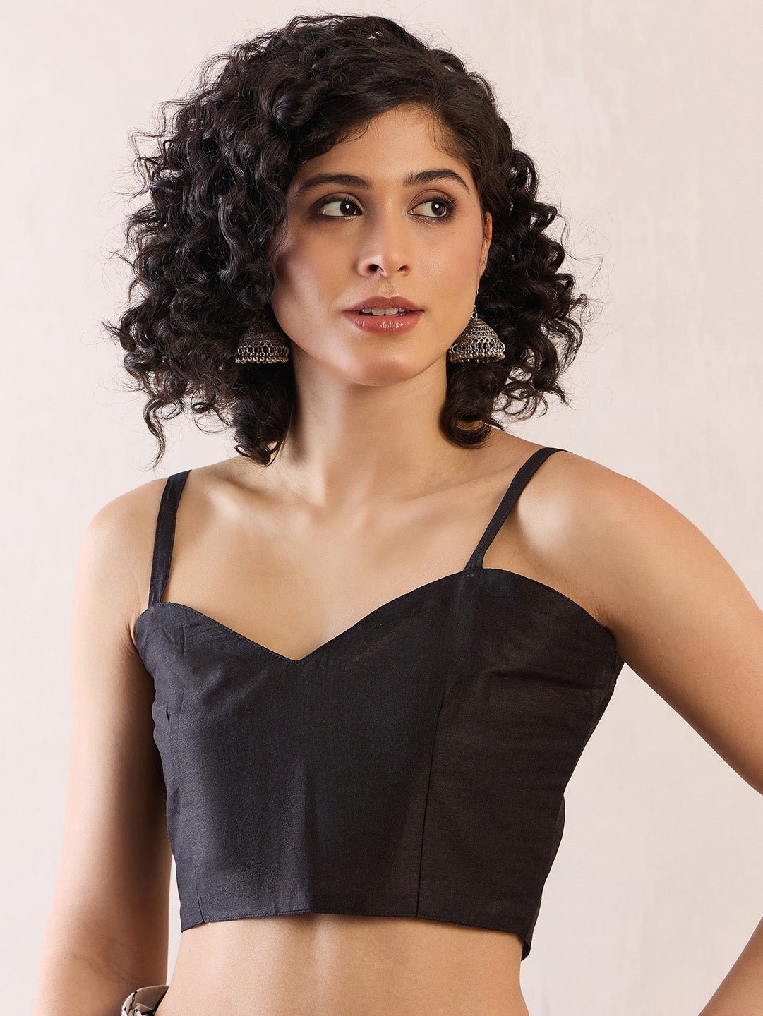 Ready to Wear White & Black Cotton Saree - Ressa
