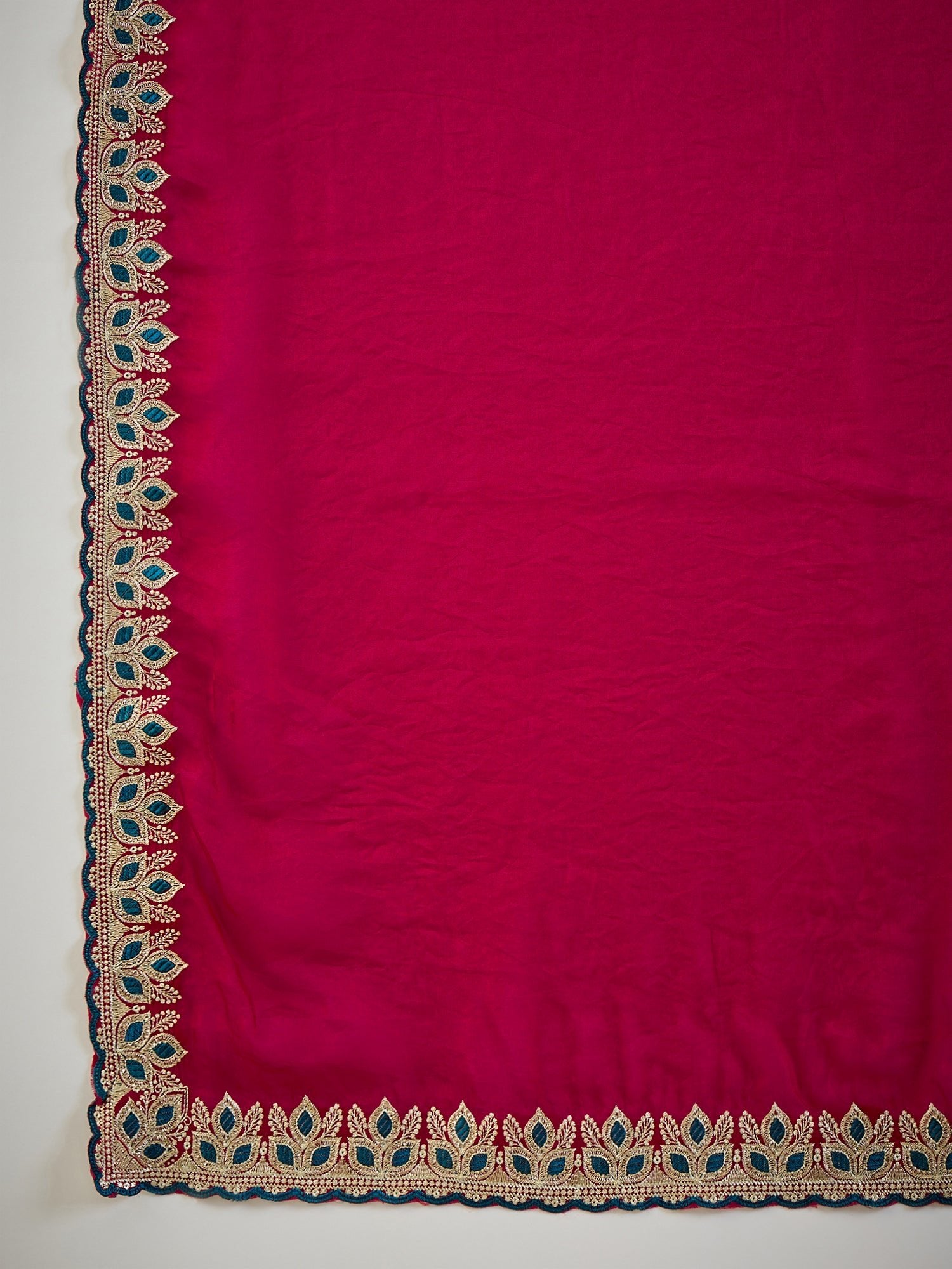 Red Georgette Saree - Ressa