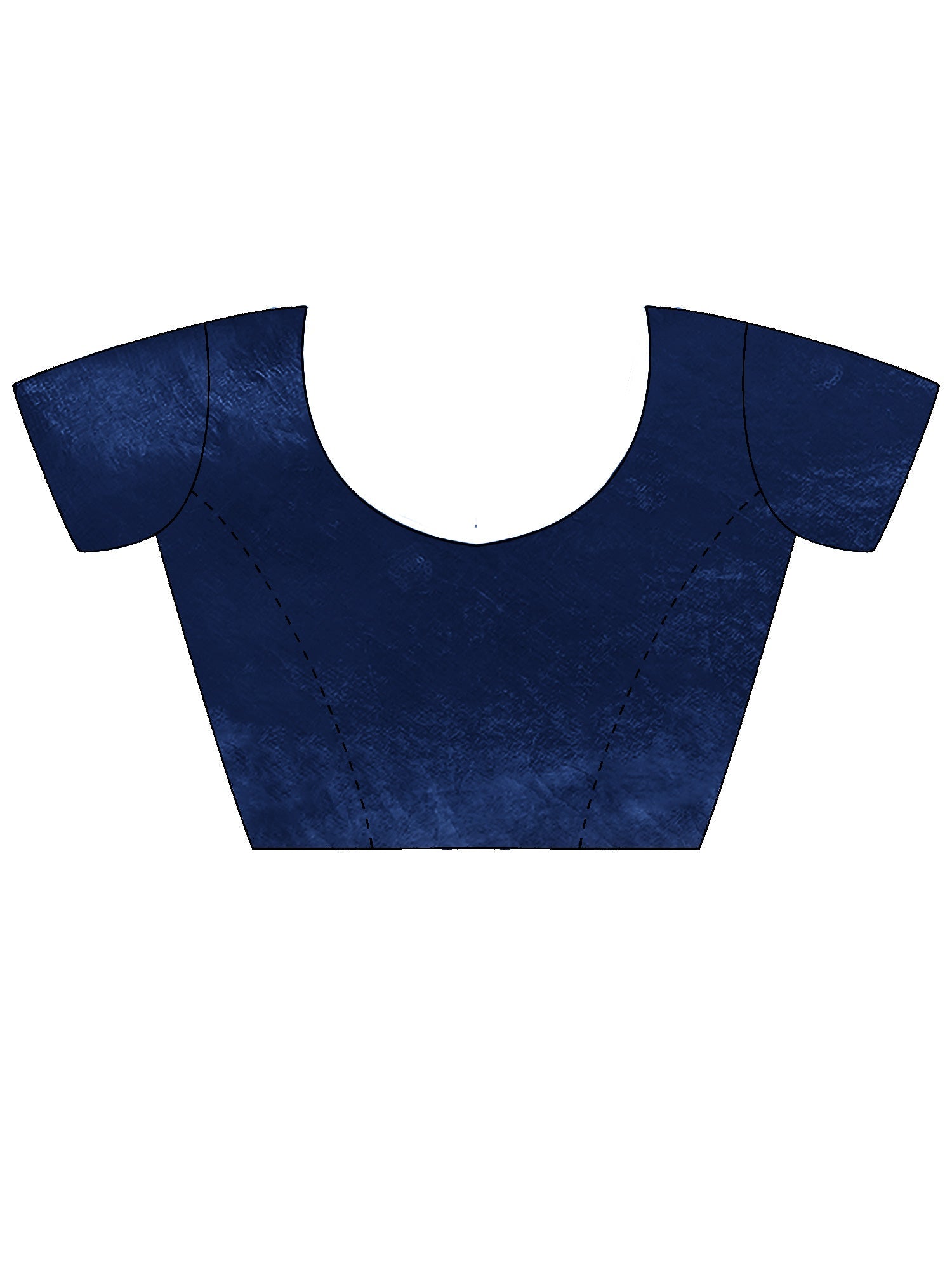 Royal Blue Georgette Zari Butti Saree - Ressa