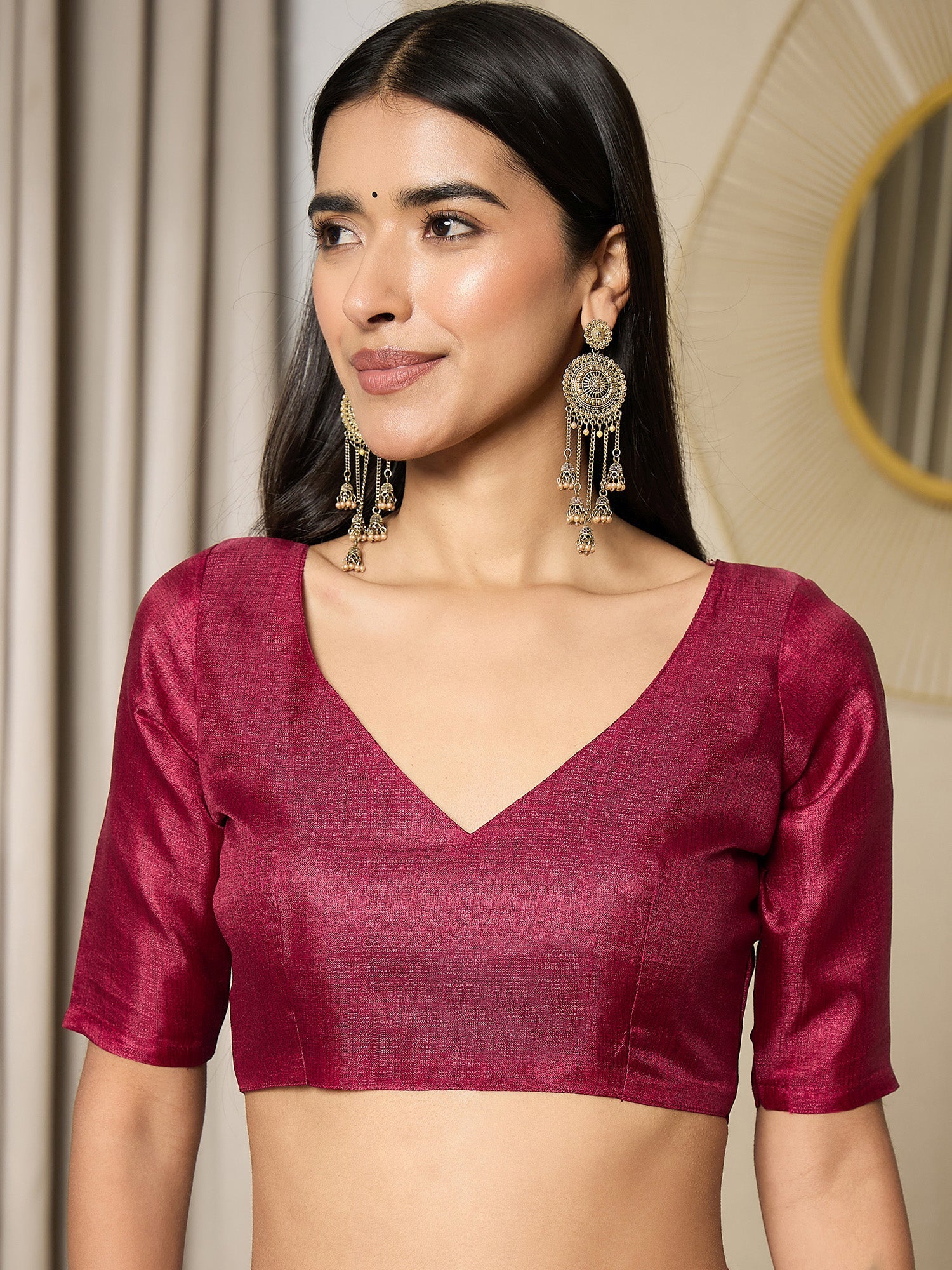 Pink Khadii Silk Kalamkari Printed - Ressa