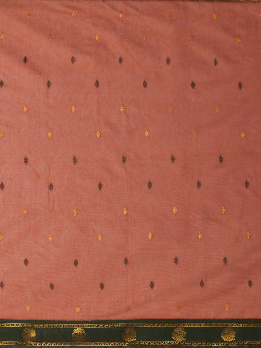 Russet Brown Kanjivaram Silk Saree - Ressa