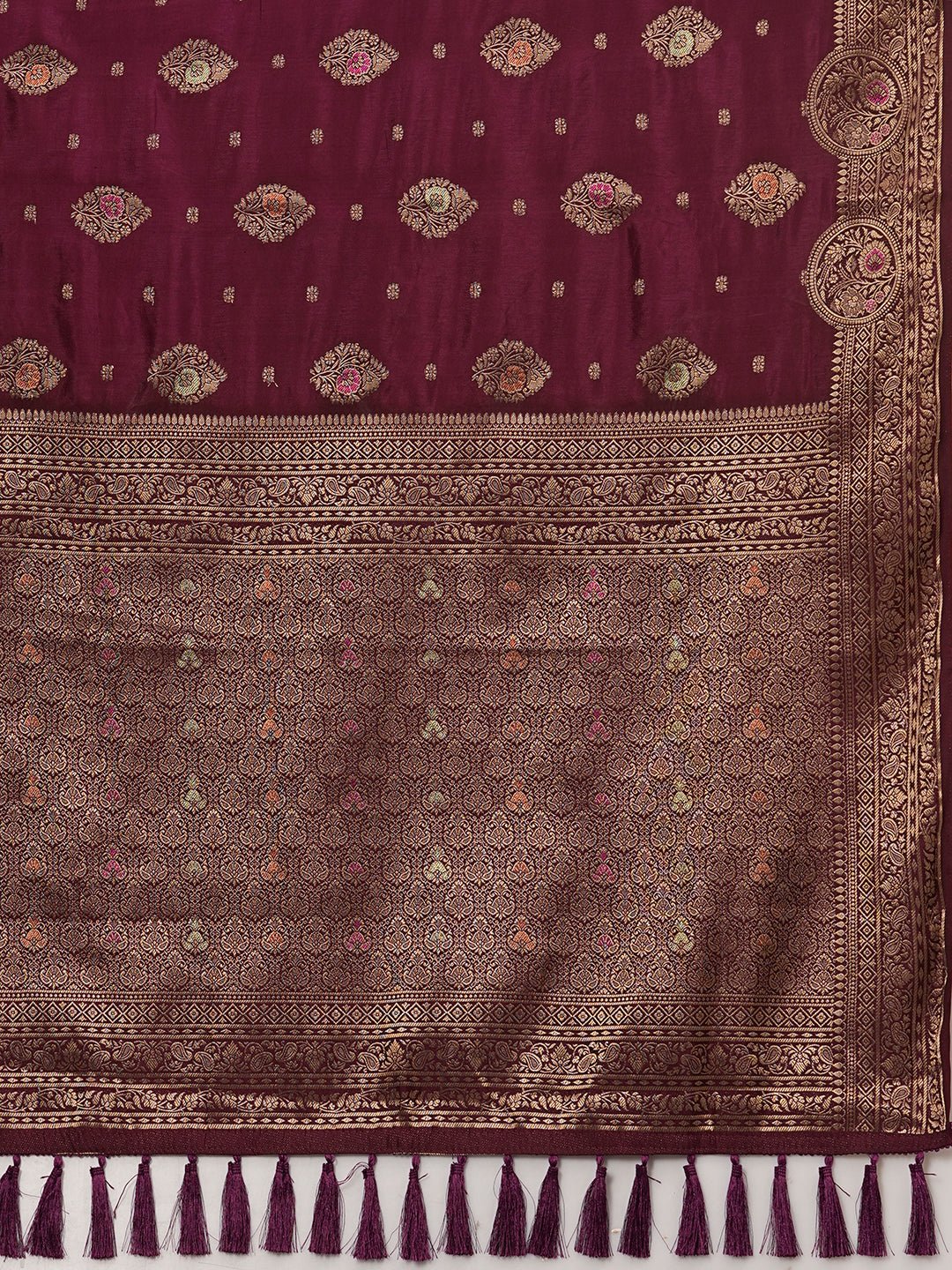 Silk Blend Banarasi Style Saree - Ressa