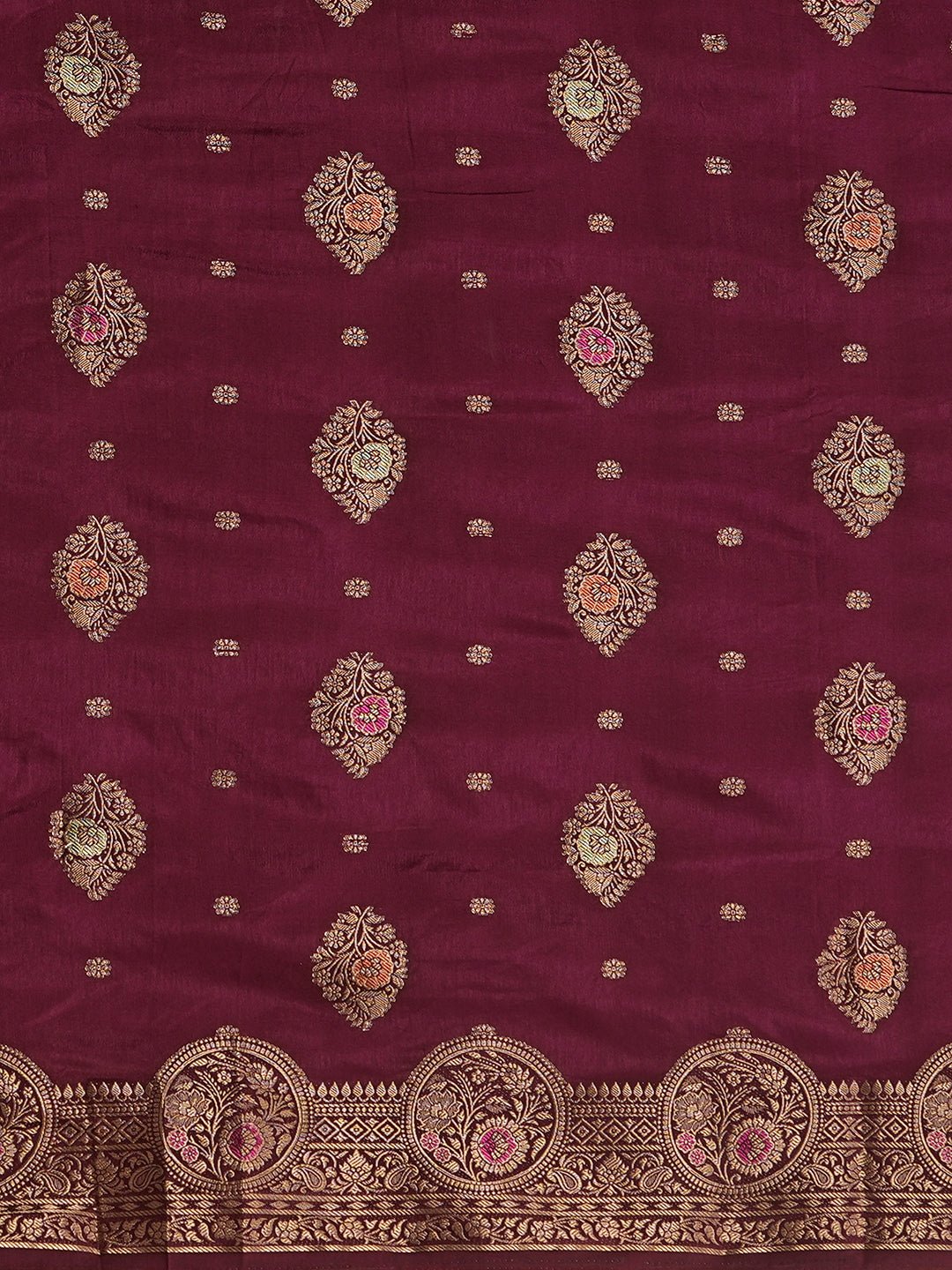 Silk Blend Banarasi Style Saree - Ressa