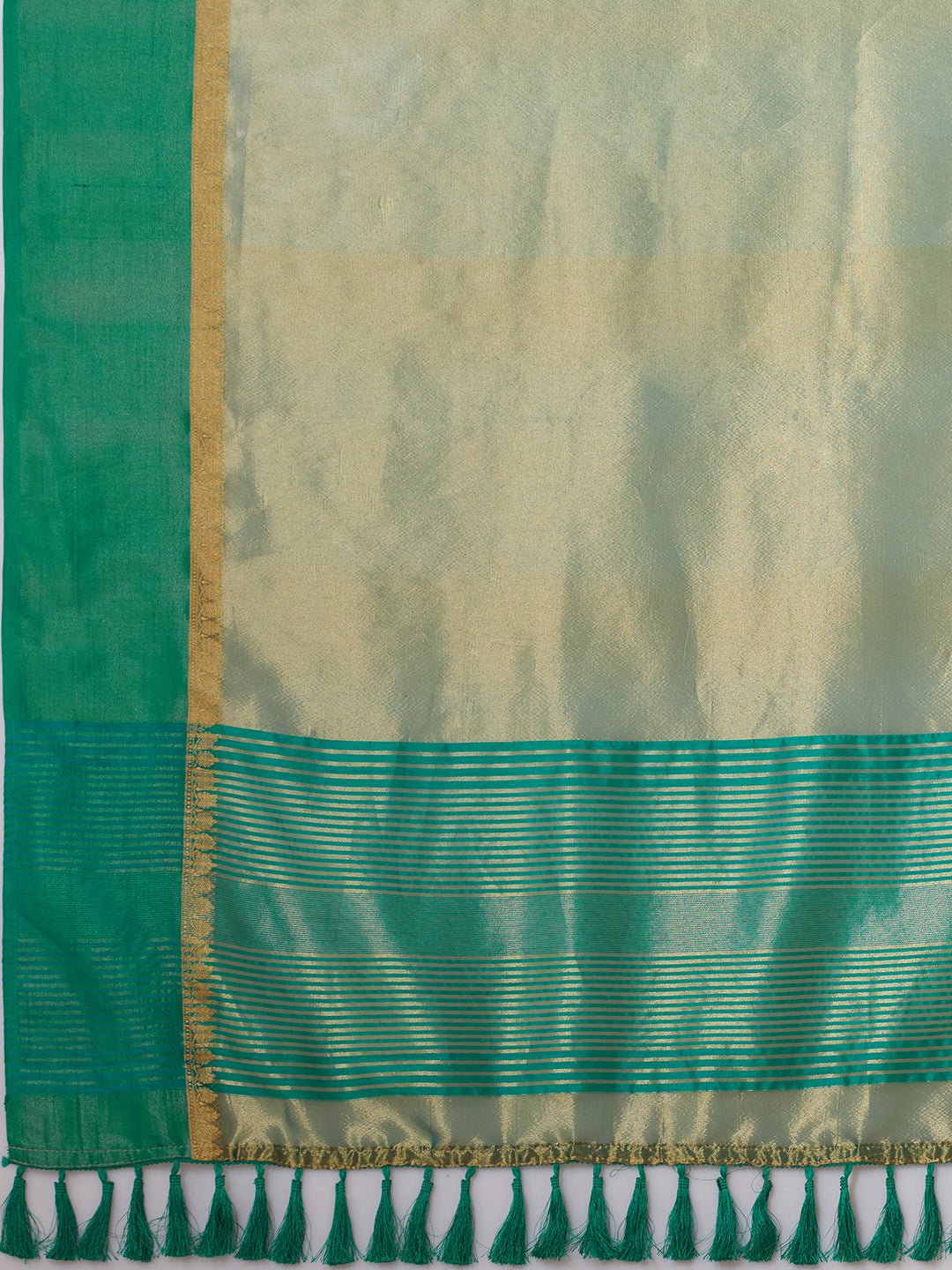 Silk Blend Heritage Banarasi Style Zari Woven Saree - Ressa