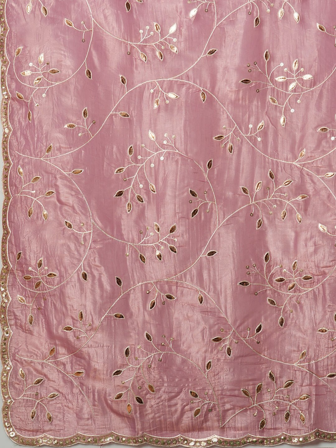 Silk Blend Heritage Banarasi Style Zari Woven Saree - Ressa