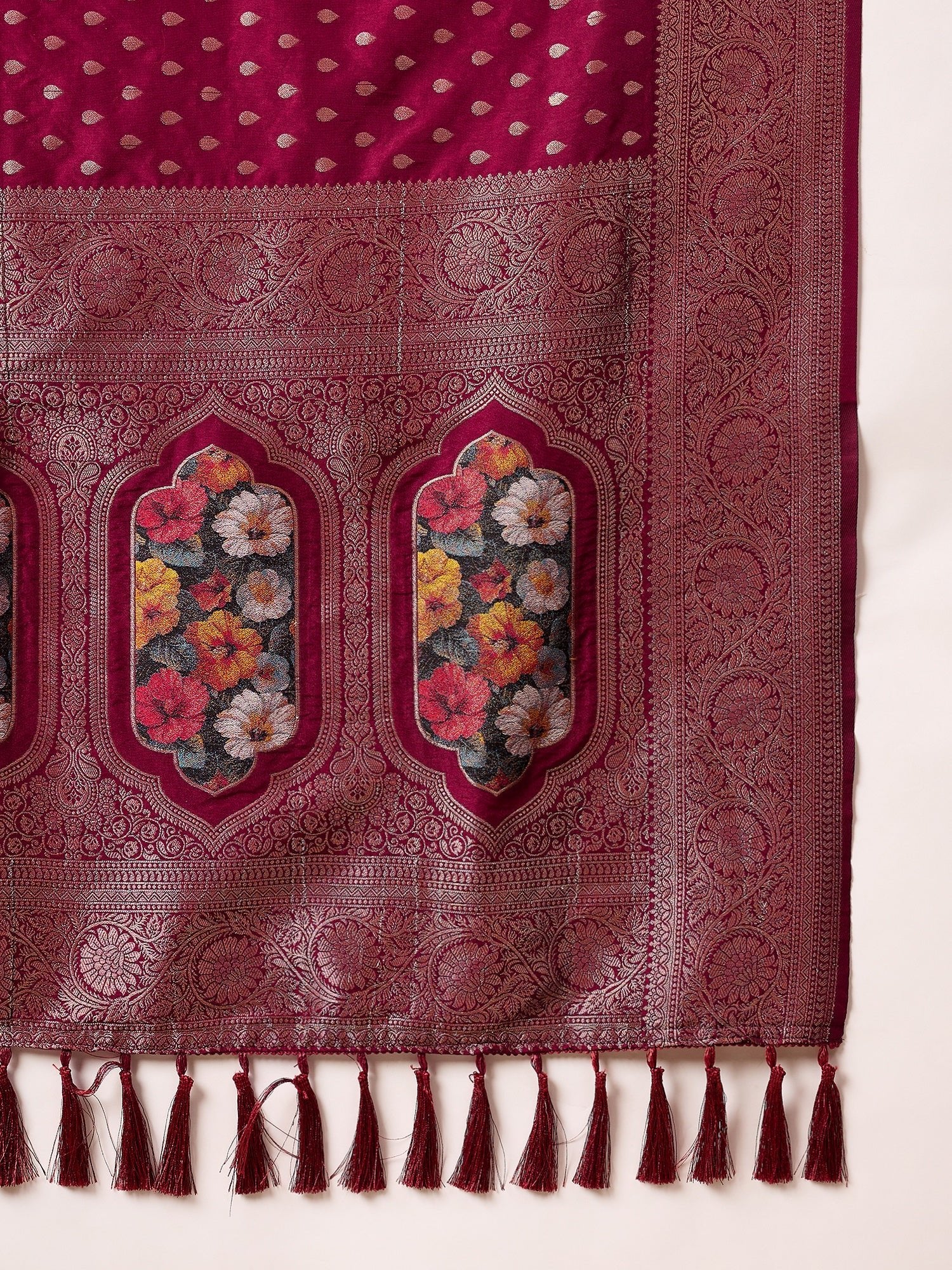Silk Heritage Banarasi Style Zari Woven Saree - Ressa