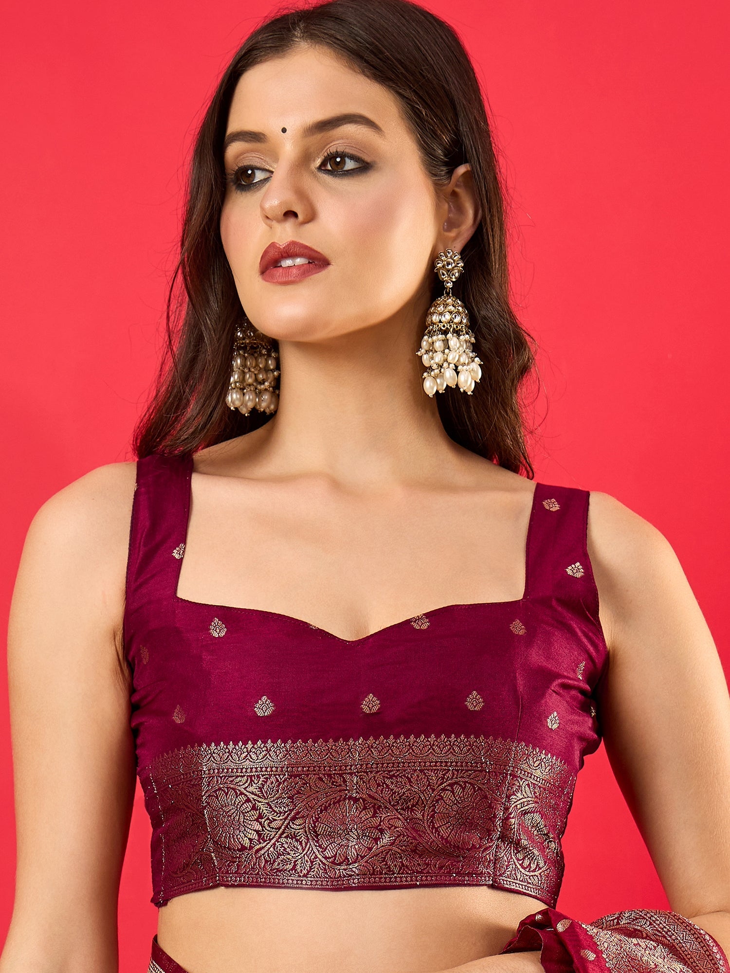 Silk Heritage Banarasi Style Zari Woven Saree - Ressa