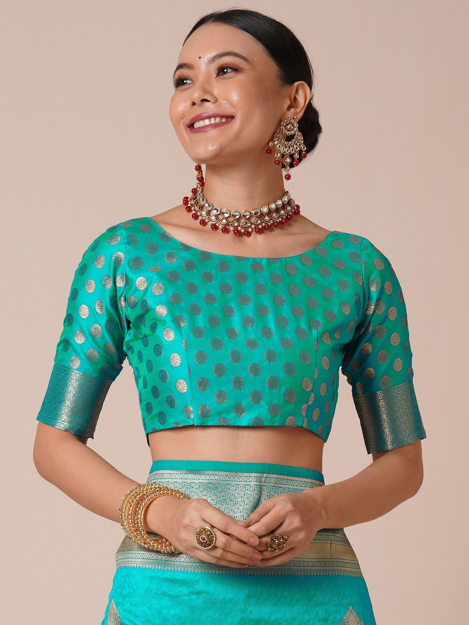 Silk Saree with Zari Weave - Ressa
