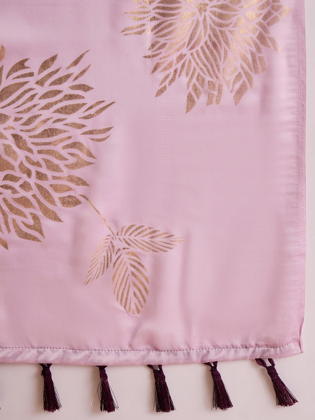 Soft Lilac Georgette Saree - Ressa