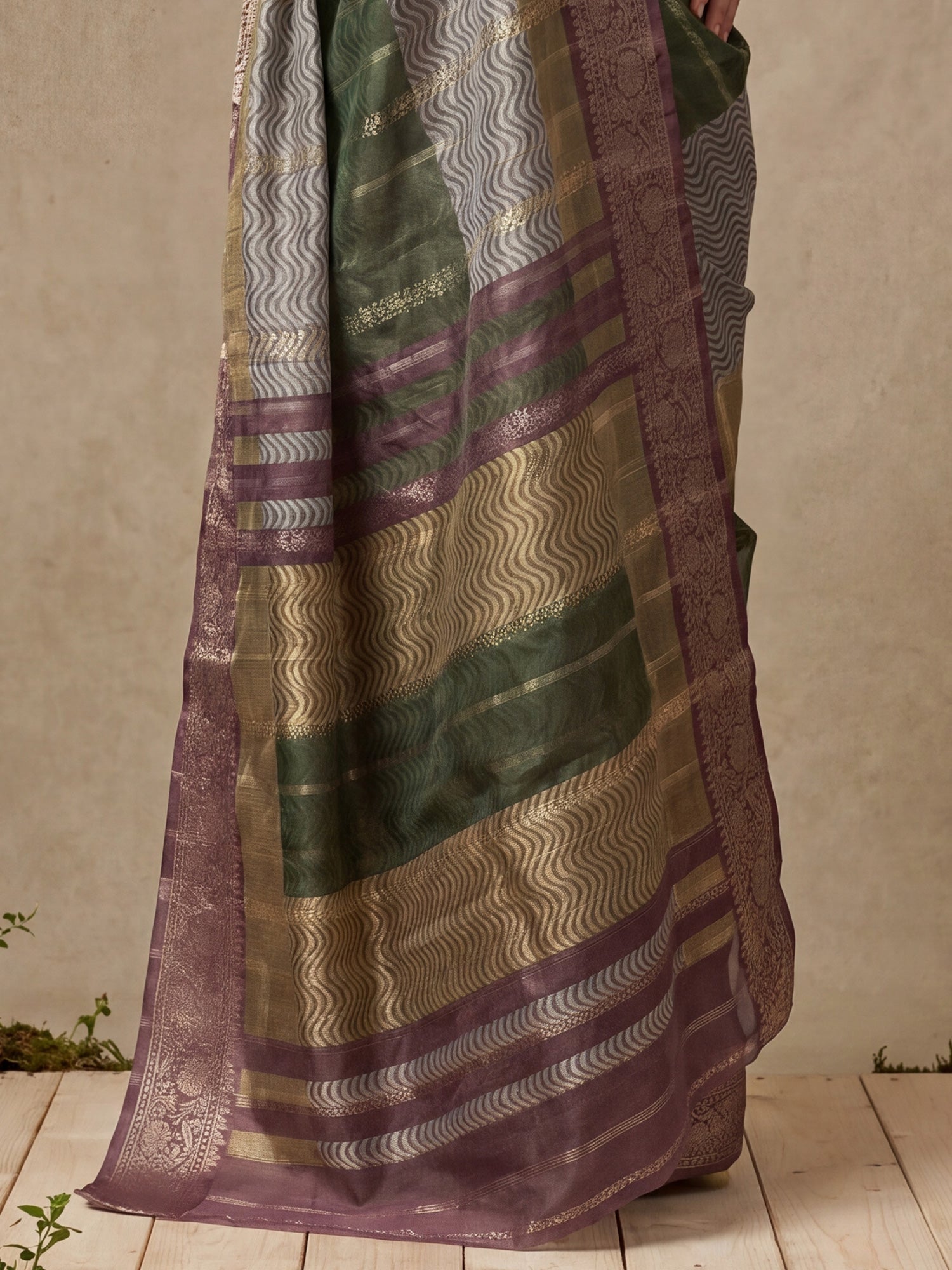 Tissue Digital Printed Saree - Ressa