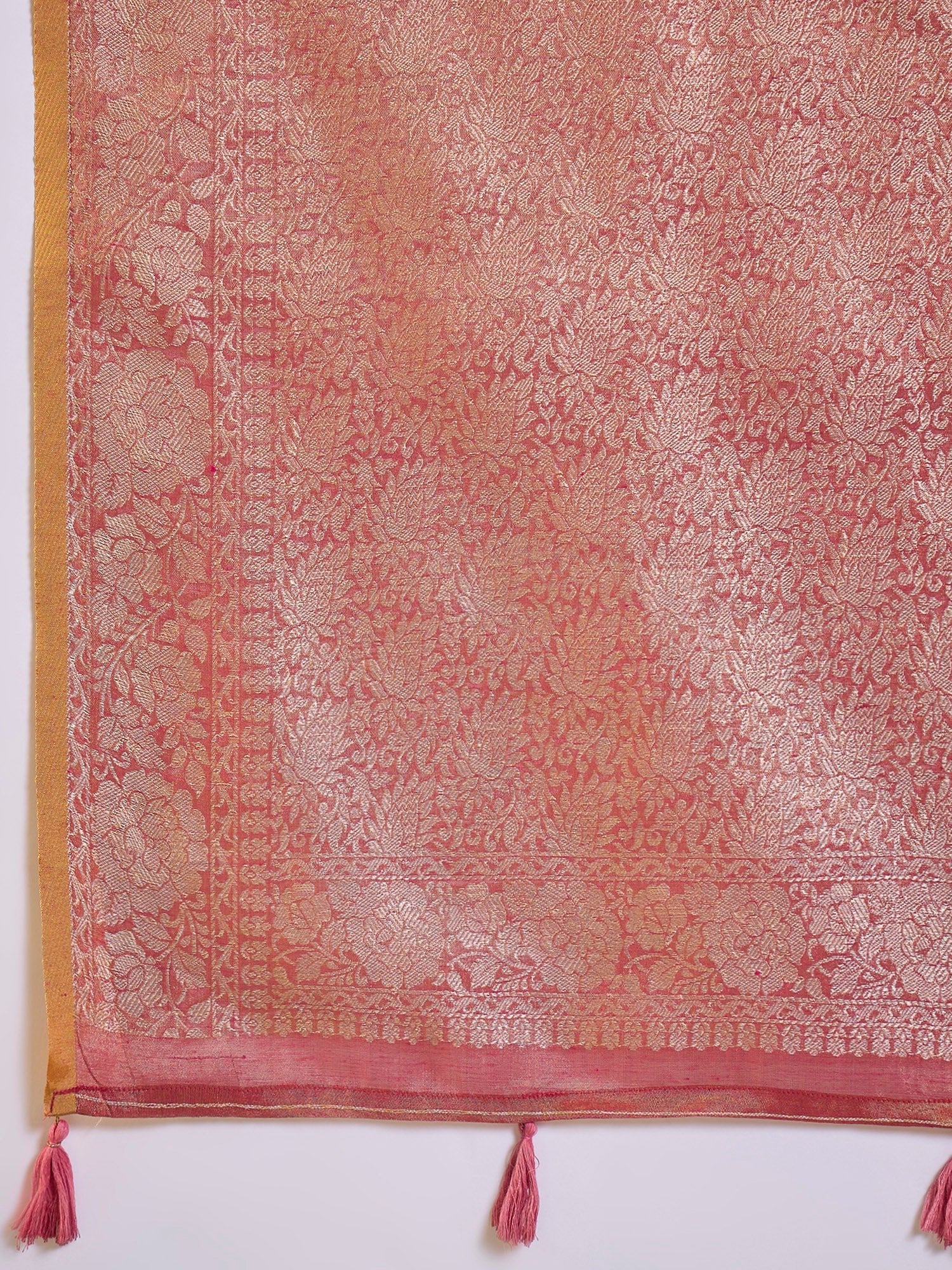 Woven Design Linen Festive Wear Banarasi Saree - Ressa