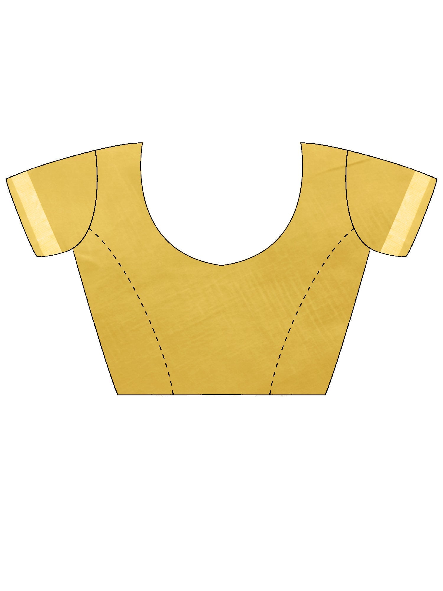 Yellow Tissue Silk Saree - Ressa
